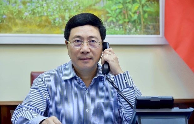 Deputy Prime Minister and Foreign Minister Pham Binh Minh  (Photo: VNA)