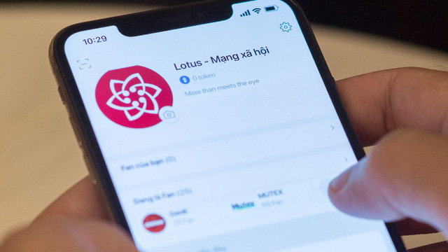 Lotus - a social network developed by a Vietnamese company.