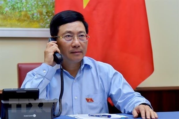 Deputy Prime Minister and Foreign Minister Pham Binh Minh (Photo: VNA) 