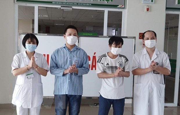 COVID-19 patients given the all-clear on June 10 (Source: VNA)