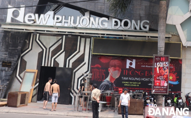 The New Phuong Dong discotheque has operation halted temporarily from 9 March due to coronavirus pandemic.