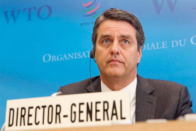 Ông Roberto Azevêdo sẽ rời vị trí Tổng Giám đốc WTO vào ngày 31-8. Ảnh: AgenciaCMA