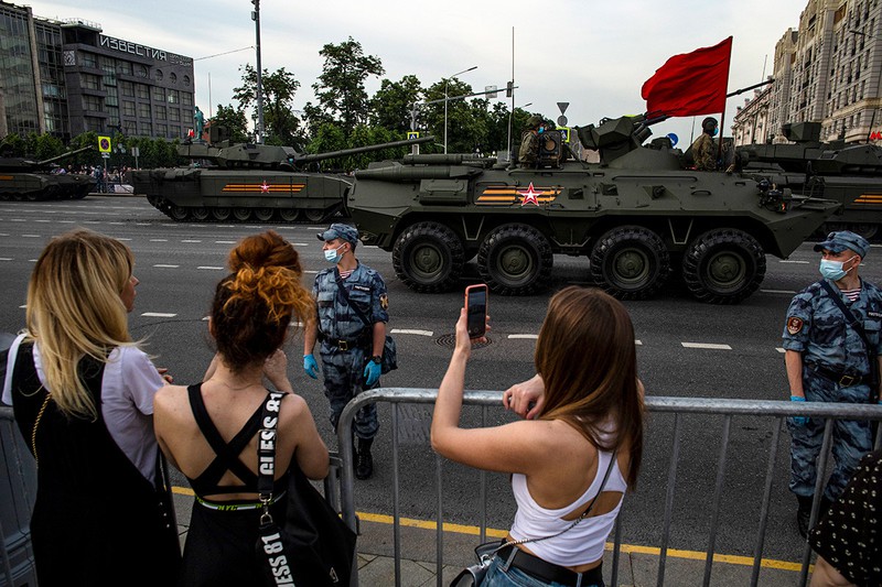 Không lâu nữa, dàn khí tài của Nga sẽ chính thức diễu hành trên các đường phố chính ở thủ đô Moscow.