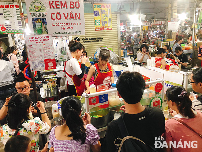  Amongst the yummy dishes, ‘kem bo’ (Vietnamese avocado mousse ice cream)