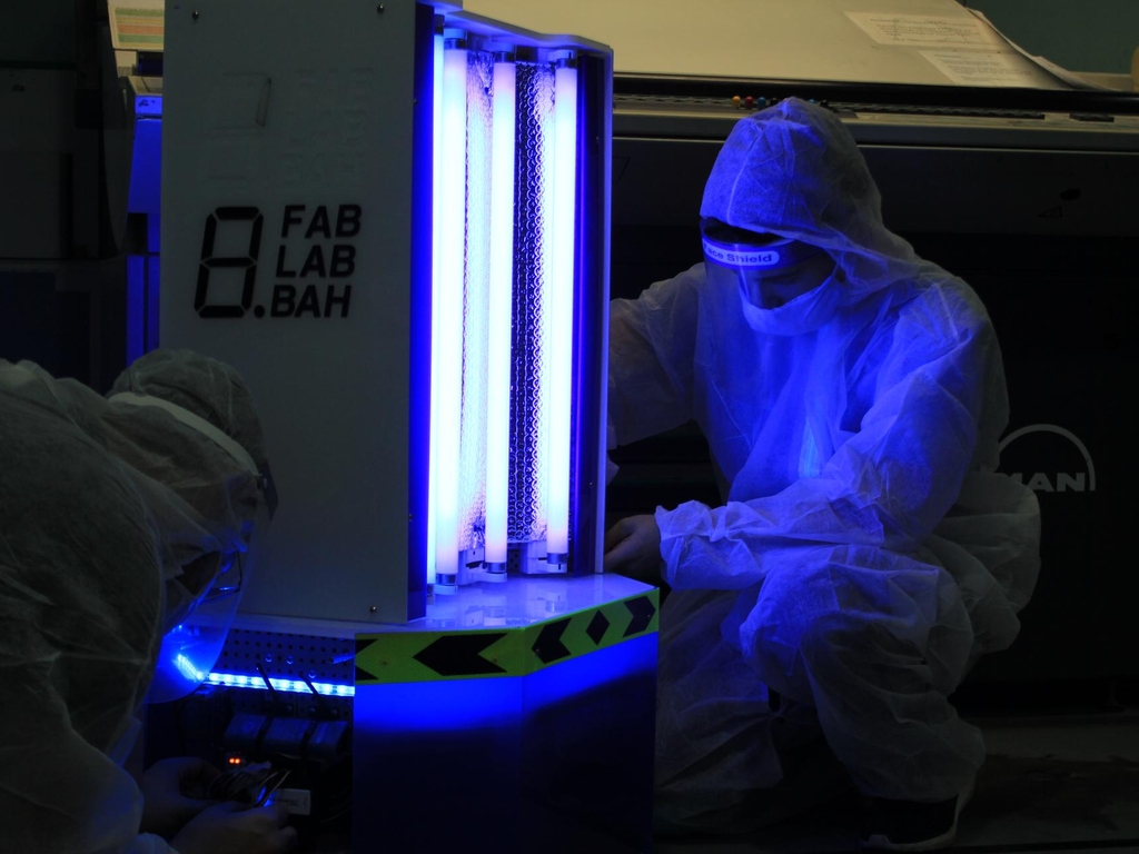 Bahrain chế tạo thành công robot có khả năng tiêu diệt SARS-CoV-2