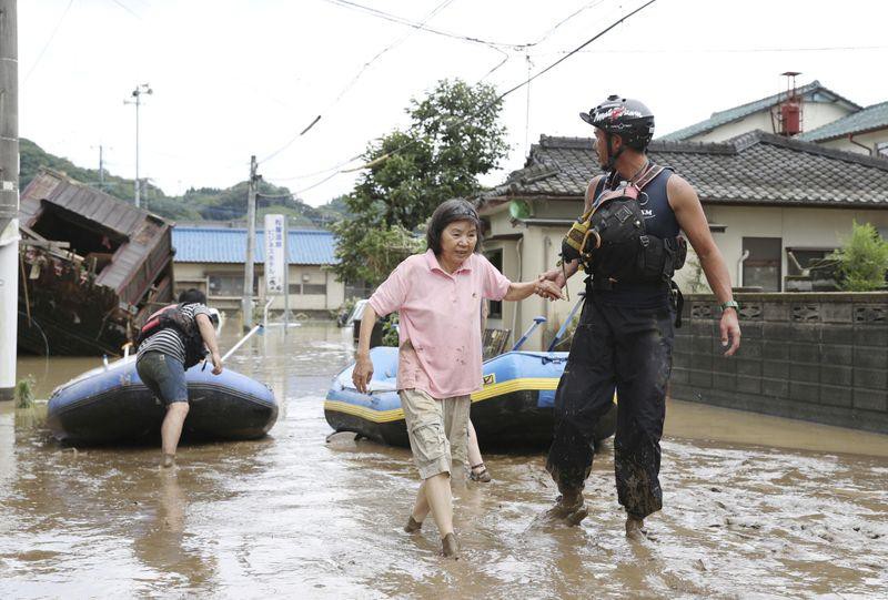7 người thiệt mạng do mưa lũ nghiêm trọng tại Nhật Bản