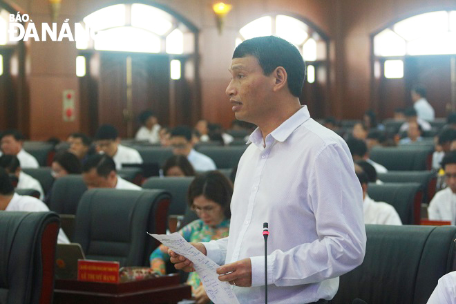 Phó Chủ tịch UBND thành phố Hồ Kỳ Minh giải trình về Đồ án điều chỉnh quy hoạch chung