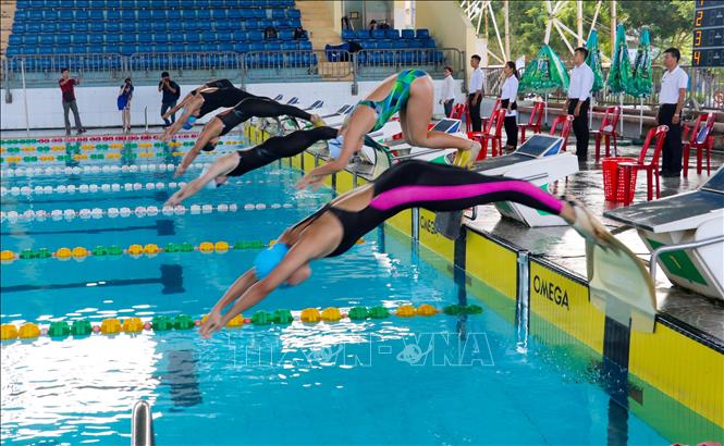 Hơn 400 VĐV dự giải Bơi - Lặn Trẻ vô địch quốc gia 2020