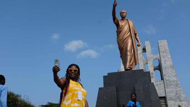 Ghana mở cửa đón người da đen