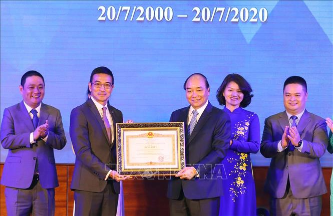 Thủ tướng dự Lễ kỷ niệm 20 năm hoạt động thị trường chứng khoán Việt Nam