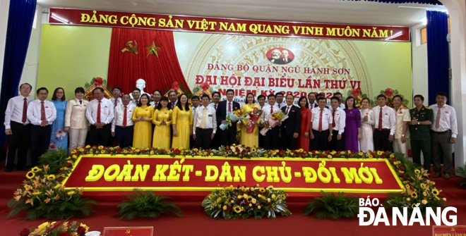 Bà Nguyễn Thị Anh Thi được bầu làm Bí thư Quận ủy Ngũ Hành Sơn