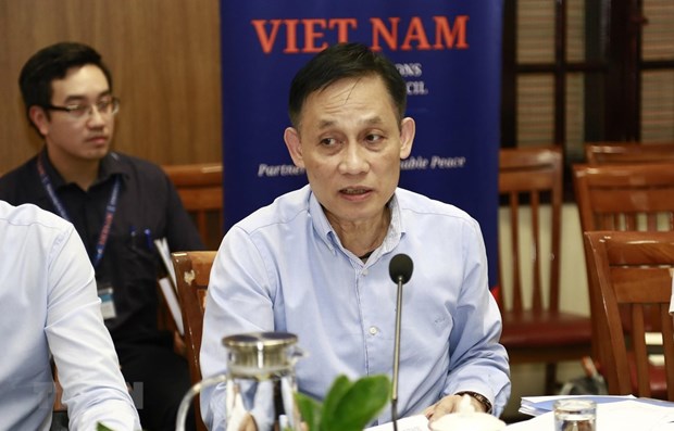 Deputy Foreign Minister Le Hoai Trung at the meeting (Photo: VNA) 