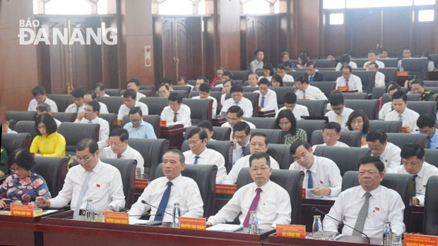 Delegates attending the session