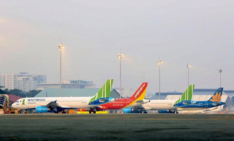 Các hàng hàng không Việt Nam cũng đã sẵn sàng nối lại các đường bay quốc tế.