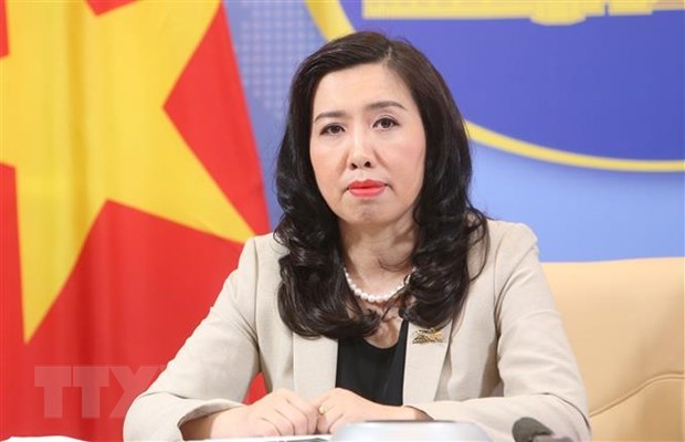 The Foreign Ministry's spokesperson Le Thi Thu Hang (Photo: VNA) 
