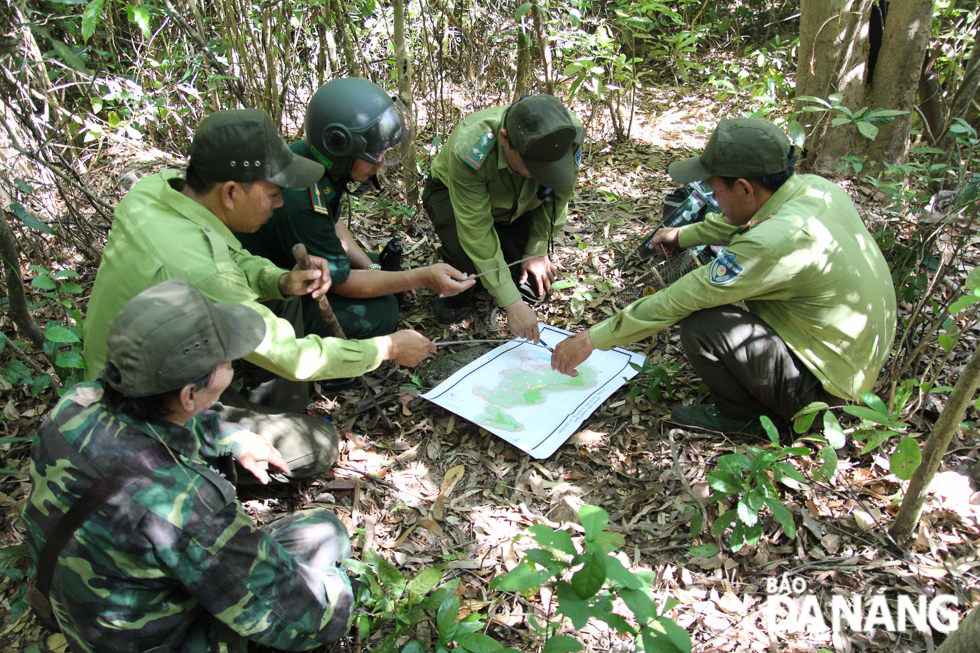 The locations of certain animal traps are identified through the use of a specialised map.