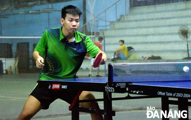 Vo Huu Quoc is one of the city’s greatest table tennis players 