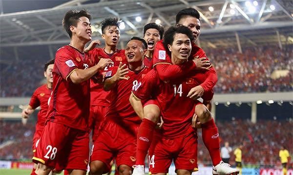 The Vietnamese national football team (Photo: thethao247.vn)