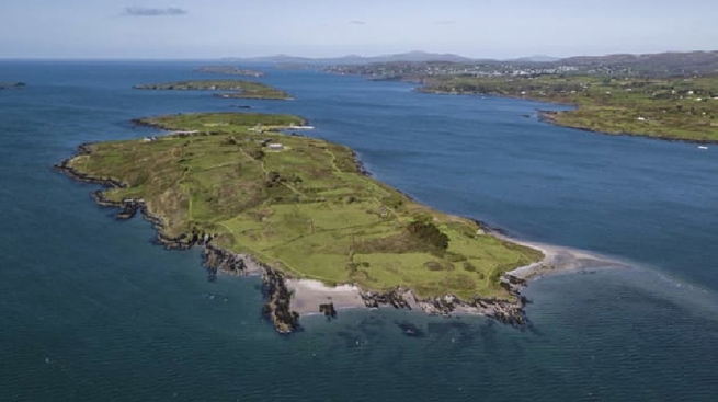 Đảo Horse nằm ở phía tây nam Ireland. Ảnh: Montague Real Estate