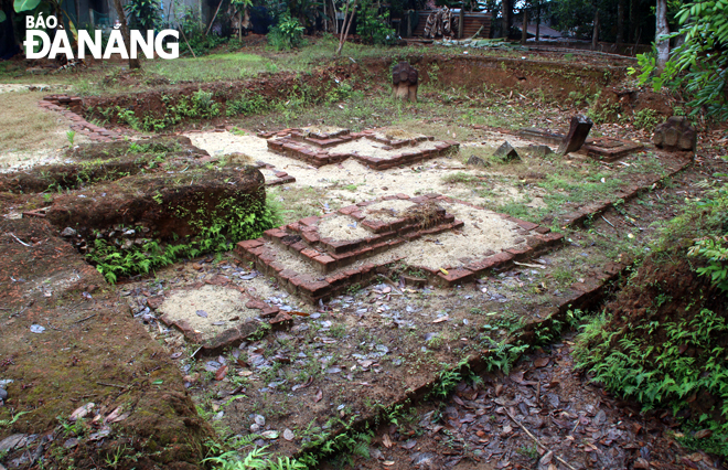 Many valuable artifacts have been found at the Phong Le Village-based Cham relic site 