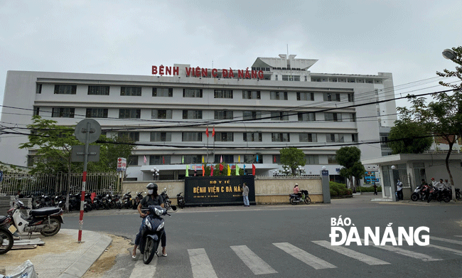 The Da Nang-based C Hospital where the Covid-19 patient went for medical exams has been locked down.