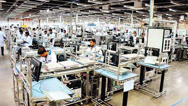 Nhà máy Foxconn tại Ấn Độ. (Ảnh: Foxconn)
