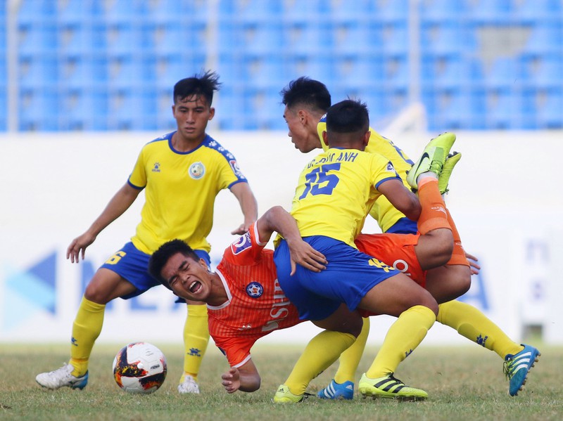 Trận đấu giữa đội trẻ Đà Nẵng và Phú Thọ ở giải hạng Nhì QG 2020 bị hoãn do ảnh hưởng của dịch Covid-19. (Ảnh: Đội trẻ Đà Nẵng). 