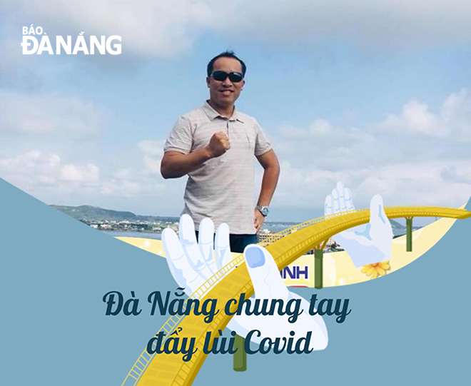 A avatar frame highlight the words “Joining hands to repel Covid-19” . Photo courtesy of Facebook account Nguyen Manh Cuong