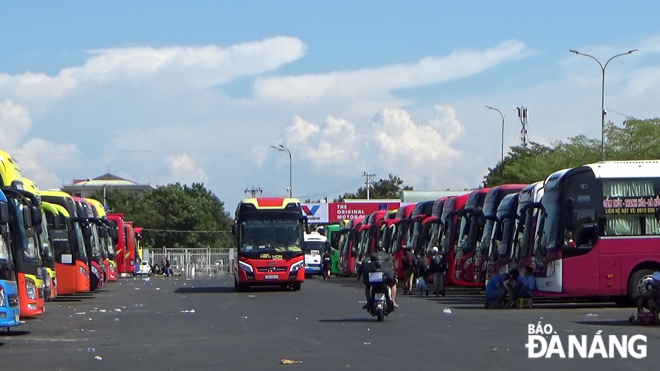 The city’s Inter-provincial Coach Station on Sunday afternoon