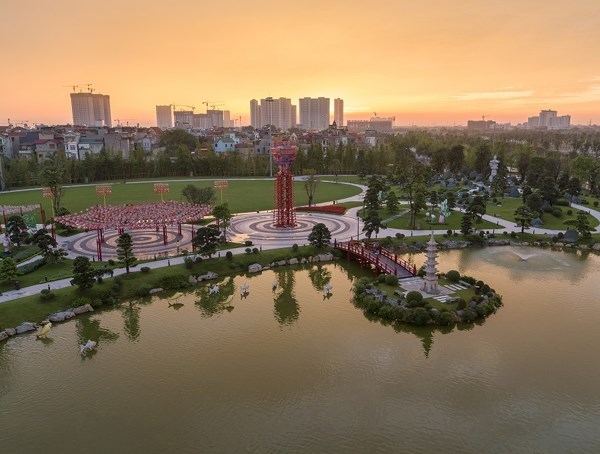 A view of Vinhomes Smart City in Ha Noi. Property developers' bond issuance accounted for 38 percent of the total in 2019 (Photo: vinhomes.vn)