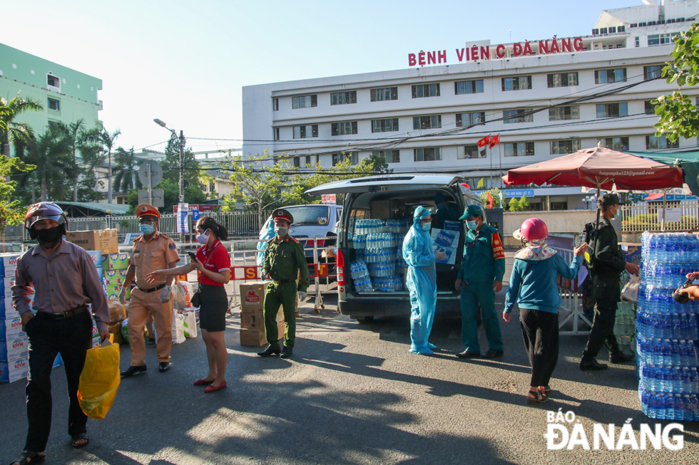 Numerous individuals and organisations citywide have donated food and essentials to three local hospitals over the past days