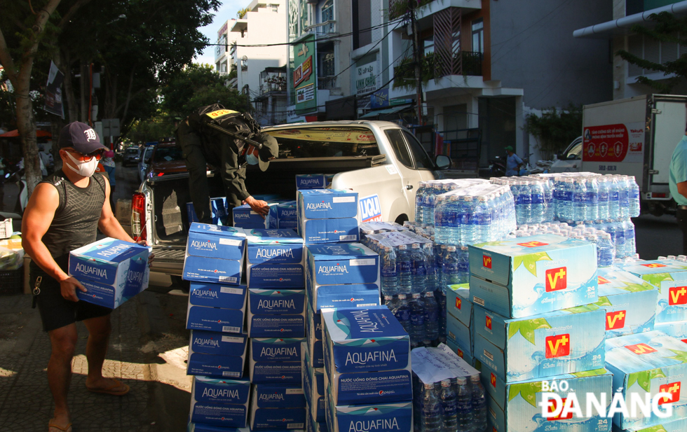 The number of donated food and essentials is increasing day by day