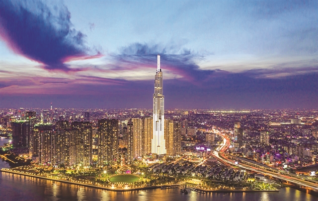 Landmark 81 in HCM City - the tallest building in Southeast Asia