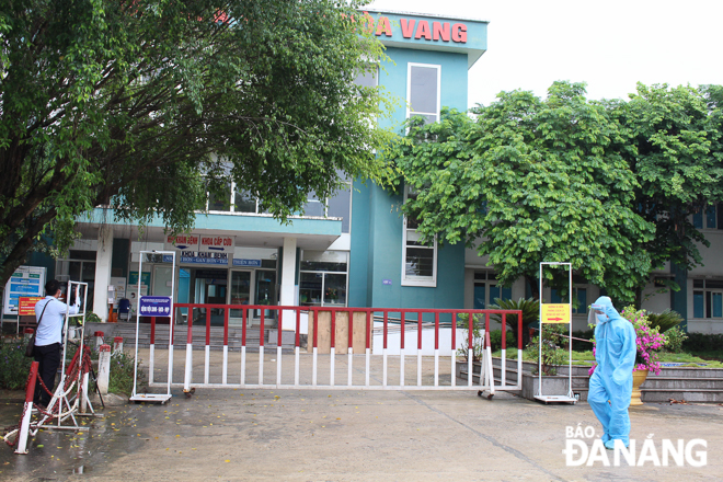Bệnh viện dã chiến tại huyện Hòa Vang sẵn sàng tiếp nhận bệnh nhân Covid-19