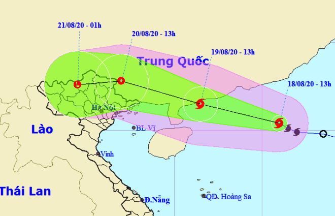 Không còn tàu thuyền của Đà Nẵng ở vùng biển nguy hiểm, bão số 4 còn mạnh thêm