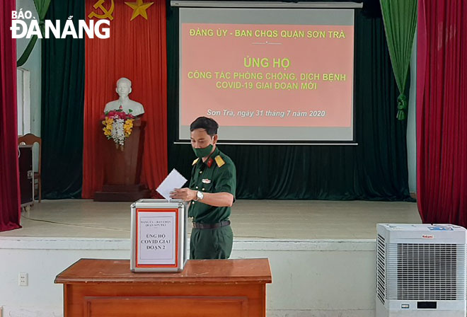 Lực lượng vũ trang quận Sơn Trà làm theo lời Bác dạy