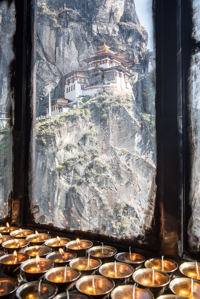 Tác giả Christian Sauter ghi lại khoảnh khắc tại Paro, Bhutan.