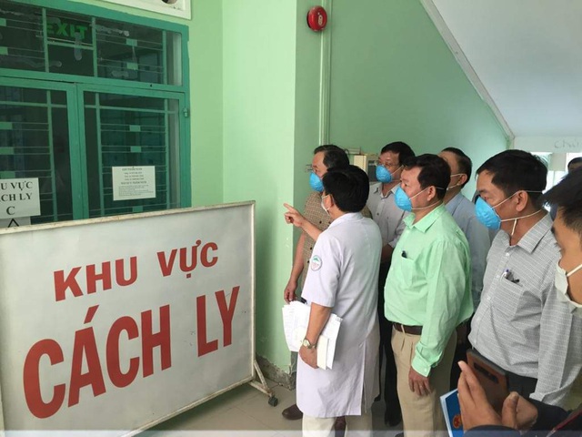 Khu cách ly tại Bệnh viện Bệnh Nhiệt đới tỉnh Khánh Hòa.
