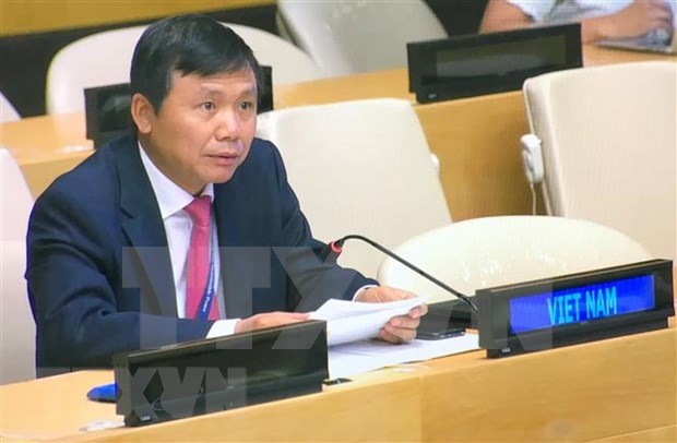 Ambassador Dang Dinh Quy, head of the Vietnamese mission to the United Nations (Photo: VNA)