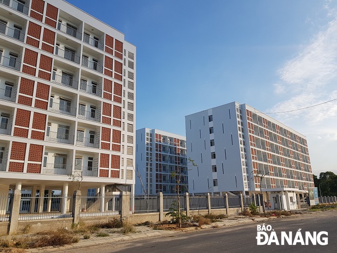  A scene of the quarantine and isolation site in the western part of the city which is designated for those who are in direct contacts with laboratory-confirmed Covid-19 cases