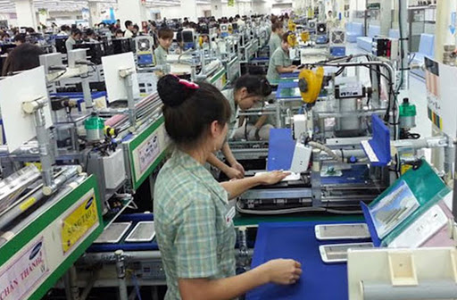 Samsung Electronics Việt Nam. Local producers should improve their capacity to be able to participate in the supply chains of multinational companies. — Photo baochinhphu.vn