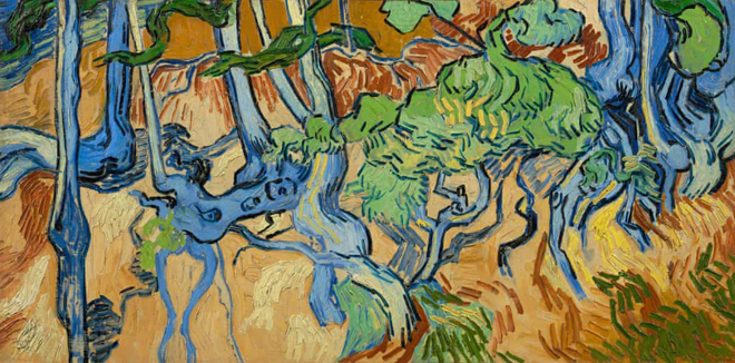 Bức tranh Tree Roots.	
