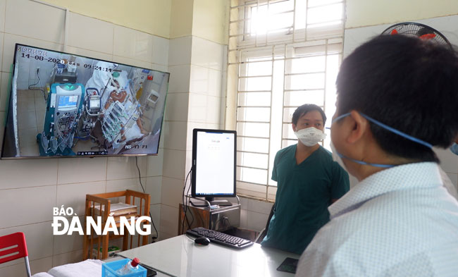  At present, there are still many Covid-19 infected patients with complex comorbidities being  treated at the Da Nang Lung Hospital.