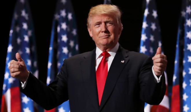 Tổng thống Donald Trump sẽ có bài phát biểu tại Đại hội đảng Cộng hòa vào tối 27-8. 					Ảnh: Getty Images