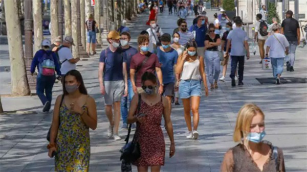 Thủ đô Paris đang chứng kiến số ca nhiễm tăng cao. Anh: Le Monde