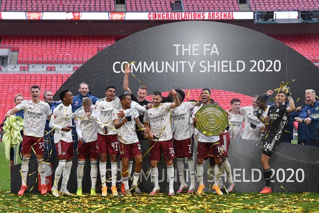 Arsenal lần thứ 16 giành FA Community Shield
