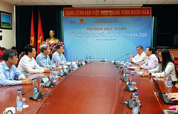 At a recent dialogue on the Vietnamese NA and the year of Vietnam’s AIPA Chairmanship, Vu Hai Ha, head of the AIPA 41 National Secretariat and head of the AIPA 41 content sub-committee, said the Vietnamese NA will make all-out efforts to ensure the success of the AIPA 41. (Photo: VNA)