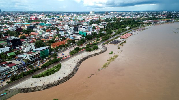 The Mekong River Commission (MRC) Secretariat and Facebook on August 31 launch a collaboration initiative to provide early flood alert and drought monitoring information to riparian communities and governments in the Lower Mekong region. (Photo: mrcmekong.org)