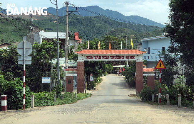 Trường Định xây dựng làng quê yên bình