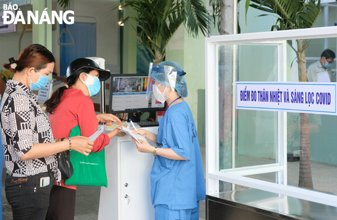 Bệnh viện Đà Nẵng hoạt động bình thường trở lại